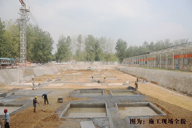 跟高溫賽跑 與時間競賽   興宇公司在建項(xiàng)目施工如火如荼  